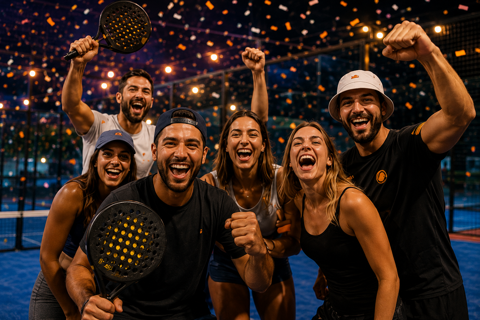 Vamos French Fiesta anniversaire EVG EVF padel Nice